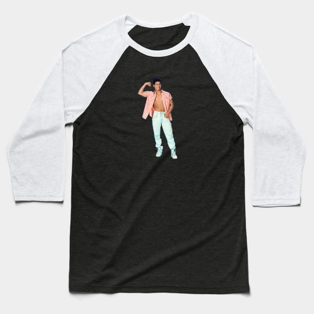 AC Slater Baseball T-Shirt by BodinStreet